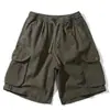Verão Americano Casual Bonito Estilo Japonês Multi-Bolso Tooling Shorts Masculinos Soltos Fashional Marca plus size High Street Pants