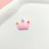Joyas Arcoíris de Luna Accesorios de Resina DIY Pegamento de Crema Funda de Teléfono Caja de Papelería Tira de Pasador Parche