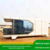 Aviação Alumínio Espaço Cápsula Homestay Net Celebridade Ficção Científica Mobile Villa Stay Smart Hotel Edifício Modular
