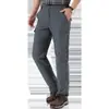 Calças de Montanhismo Outdoor de Primavera e Outono Calças de Secagem Rápida Calças Masculinas de Espessura Média Impermeáveis à Prova de Vento Multibolsos Charge Calças Longas Casuais S105