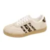 Zapatos Deportivos de Moda Retro para Entrenamiento Moral de Mujer, Zapatos Casuales Clásicos Simples, Tallas Grandes, Combinación de Colores Estampado de Leopardo, Zapatillas Deportivas Planas, Lote