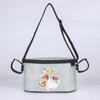 Venta al por mayor de fábrica Bolso para mamá de tela Oxford con dibujos animados nuevo, impermeable, portátil, para pañales, para carriola, se puede imprimir con logo