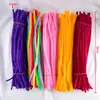 Palitos Twist Enrolados Cor Macaron Série Kit de Material para Buquê DIY Hastes de Chenille Brinquedos Manuais para Jardim de Infância
