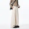 Calças Casuais Masculinas Cleanfit Primavera 2025 Novas Calças Retas Largas Soltas de Peso Pesado
