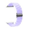 Para Apple Watch 5678910 Geração Pulseira de Plástico PC Três Contas iWatch Cor Doce Transparente Cor Sólida