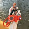 Llavero de Fitness Deportes Llavero Exquisito Colgante para Bolso Colgante para Mochila de Hombres y Mujeres Estilo Ins Colgante de Mancuerna de Fitness