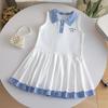Vestido Chaleco de Verano para Niña 2026 Nuevo Estilo Vestido Delgado de Verano para Bebé Vestido de Princesa sin Mangas para Niños