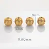 Retenção de cor forte acessórios dourados acessórios para joias diy pulseira Paz Alegria contas pulseira de ouro antigo contas material