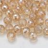 Runzhe Cristal DIY Accesorios para Ropa Cuentas Redondas Facetadas 6-12mm Cuentas Globo de Cristal de 96 Caras Cuentas de Vidrio Transparentes
