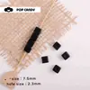 Cadena de Caramelos Cuadrados de Colores para Teléfono Móvil, Joyería, Pulsera, Hecho a Mano, Cuentas DIY, Bolsa de Cuentas Sueltas, Collar Colgante, Accesorios de Joyería para el Cabello
