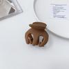 Clip Avanzado Sense Grasp Tamaño Grande Volumen de Cabello para Mujer Parte Posterior de la Cabeza Disco Cuadrado Esmerilado Clip para el Cabello ins Horquilla Lote para Niños