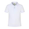 Polo com lapela 2021 LOGO manga curta Atividade de classe de jardinagem Roupa atividade pai-filho Publicidade cultura Estampa bordado Camiseta