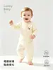 Conjunto de dos piezas de manga larga clase A para bebés y niños pequeños, ropa para bebé, conjunto de dos piezas de tiro alto con abertura para bebé, estilo nuevo para primavera y otoño, algodón puro