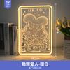 Luces de Neón Grabadas de Nuevo Estilo Transfronterizas, Letreros de Luz con Grabado Posterior Personalizados, Luces de Ambiente para Bares, Luces de Decoración de Pared para Halloween con Letras