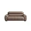 Conjunto Combinado de Sofá y Mesa de Café para Oficina Simple Área de Descanso para Reuniones de Negocios Recepción Recepción Negociación Sofá de Cuero