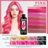 268ML Shampoo Fixador de Cor Inglês Transfronteiriço Proteção de Cor de Longa Duração Pós-Coloração Trava-Cor Proteção de Cor Especial Roxo-Cinza Azul Rosa