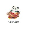 2025 Novo Chengdu Panda Fofo Estilo Nacional Lembrancinha Ímã de Geladeira Magnético Decoração Infantil Presente Cultural e Criativo de Sichuan