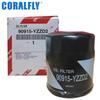 Filtro de aceite para motor de automóvil al por mayor 90915-Yzzd2 90915-Yzze1
