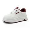 [Personalizado] Cp333 Novos Sapatos Brancos Respiráveis 2024 Outono Solado Grosso Casual Coreano Resistente ao Desgaste Versão Moderna