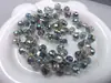 6mm 8mm Furo Transversal Cristal de Morango Cristal Multifacetado Contas Soltas DIY Pulseira Feita à Mão Acessórios de Joias para Pendurar no Carro Contas
