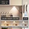 Luz LED con sensor de movimiento corporal ultra delgada ojo de gato luz ondulada de colina barra de luz recargable para armario con luz nocturna