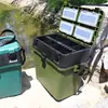 Caixa de Pesca Multifuncional A1R, Caixa com Assento Leve, Espessada, Resistente ao Desgaste, Caixa de Peixe Anti-Queda, Balde de Pesca, Recipiente para Peixes para Pesca
