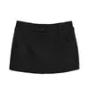 Falda de punto tipo culotte ajustada de cintura doble estilo americano para mujer, novedad de verano 2024, todo a juego, color especiado puro