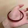 Pulseira Elegante de Luxo Leve Colorida Pedra Natural Chinesa Étnica Lótus Ruyi Estilo Nacional Pulseira Melhor Amigo Joia