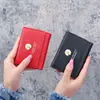 Nueva Cartera para Mujer Cartera Corta Mini Margarita Billetera Pequeña Plegable Estudiante Delgada Moda Suave Cartera Cartera