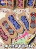 Papel Kraft Brocado Zhuang Marcapáginas Hecho a Mano DIY Marcapáginas de Tela Calada Paquete de Materiales Puro Hecho a Mano Estilo Étnico Cultural y Creativo Étnico Zhuang