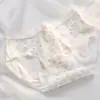 Braguitas rosas con estampado floral para niñas, algodón puro antibacteriano 10A, entrepierna extendida, transpirables, de talle medio, ajustadas a las caderas, ideales para estudiantes.
