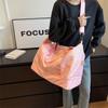 Bolsa de viagem feminina grande capacidade colorida portátil carrinho mala de viagem maternidade bolsa de armazenamento bolsa esportiva fitness bolsa de bagagem masculina