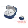 Adecuado para Auriculares Bluetooth Qcy Buds Anc Funda Protectora Carcasa Suave de Silicona para Auriculares Anti-Caída Compartimento de Carga Caja Vacía