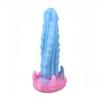 Fábrica de Origem Colorido Heterodáctilo Contas Anal Plug Brinquedo Silicone Líquido Expansor Anal Macio Produto Sexual para Adultos