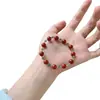 Nova Pulseira Estilo Chinês para Mulheres com Jade e Contas Pequenas, Projetada para Atrair Riqueza e Boa Sorte no Ano Zodiacal