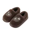 Pantuflas de Algodón para Hombre 2026 Estilo Nuevo Invierno para Interiores Hogar Antideslizantes a Prueba de Olores Cálidas Dibujos Animados EVA Zapatos de Algodón para Mujer Uso Exterior