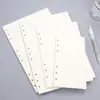 Papel para Cuaderno de Hojas Sueltas Estudiante A4 B5 A5 A6 Cuadriculado Blanco con 4 Agujeros 6 Agujeros 9 Agujeros 100g Recarga para Cuaderno de Hojas Sueltas Páginas Interiores de Cuaderno A5S