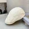 Guofeng nuevo estilo chino mercerizado ligero transpirable gorra mujeres verano exterior ocio todo partido retro delantero boina