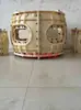 Molde de Mesa de Cemento Estilo Antiguo, Modelo de Plástico y Acero para Mesa y Silla de Cemento para Patio, Molde Redondo de Concreto Faux Stone para Jardín