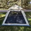 Tienda Espesa Camping al Aire Libre Viaje Equipo Portátil Automática Camping Familiar Playa Pesca Protección Solar Sombra Anti-mosquitos