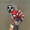 Desenho Animado Anime Versão Q Homem-Aranha iPhone 17 Capa de Celular Fofa Apple 18promax Festa Estudantil Capa Protetora