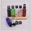 Frasco Preto Flip-top 50ML Frasco para Líquido Frasco para Amostra de Condicionador Frasco Substituto para Líquido de Banho 50ML Frasco com Tampa Borboleta