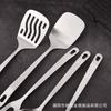 Utensilios de cocina de acero inoxidable espátula juego completo para cocinar cocina Hotel hogar barbacoa tenedor para carne cuchara para arroz espátula