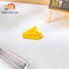Accesorios de Cubo Familiar de Pollo Frito 3D Juguete de Juego de Rol Comida Juguete Papas Fritas Piernas de Pollo Alitas de Pollo Set Venta al por Mayor Juguetes de Juego de Rol