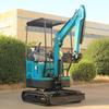 Mini Excavadora Mecánica tipo Oruga para Excavación de Piscinas, Excavadora Pequeña para Colocación de Tuberías, Venta Directa Tovisen
