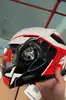Casco de Motocicleta LS2 Fibra de Carbono Trasero abatible Doble Visor Masculino Cuatro Estaciones General Certificación ECE FF901