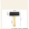 Rolo para gravura rolo de borracha para relevo tinta artística para estudantes placa de borracha faca de escultura de cogumelo de madeira conjunto de ferramentas para gravura