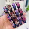 Pinzas para el cabello de diamantes de imitación de alta gama 2023, pinzas para flequillo, horquillas laterales para el cabello de la frente, pinzas rectas de pico de pato para mujer, accesorios para el cabello sin costuras