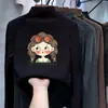 Nueva camiseta de manga larga de otoño e invierno para niñas, capa base cálida con forro polar, ropa interior de otoño, ropa infantil de moda para niñas pequeñas