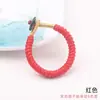 Fivela de Anel Nó de Diamante Cordão de Bolsa de Chave Tecido à Mão Acessórios Semi-Acabados Pingente DIY Materiais para Joias Atacado